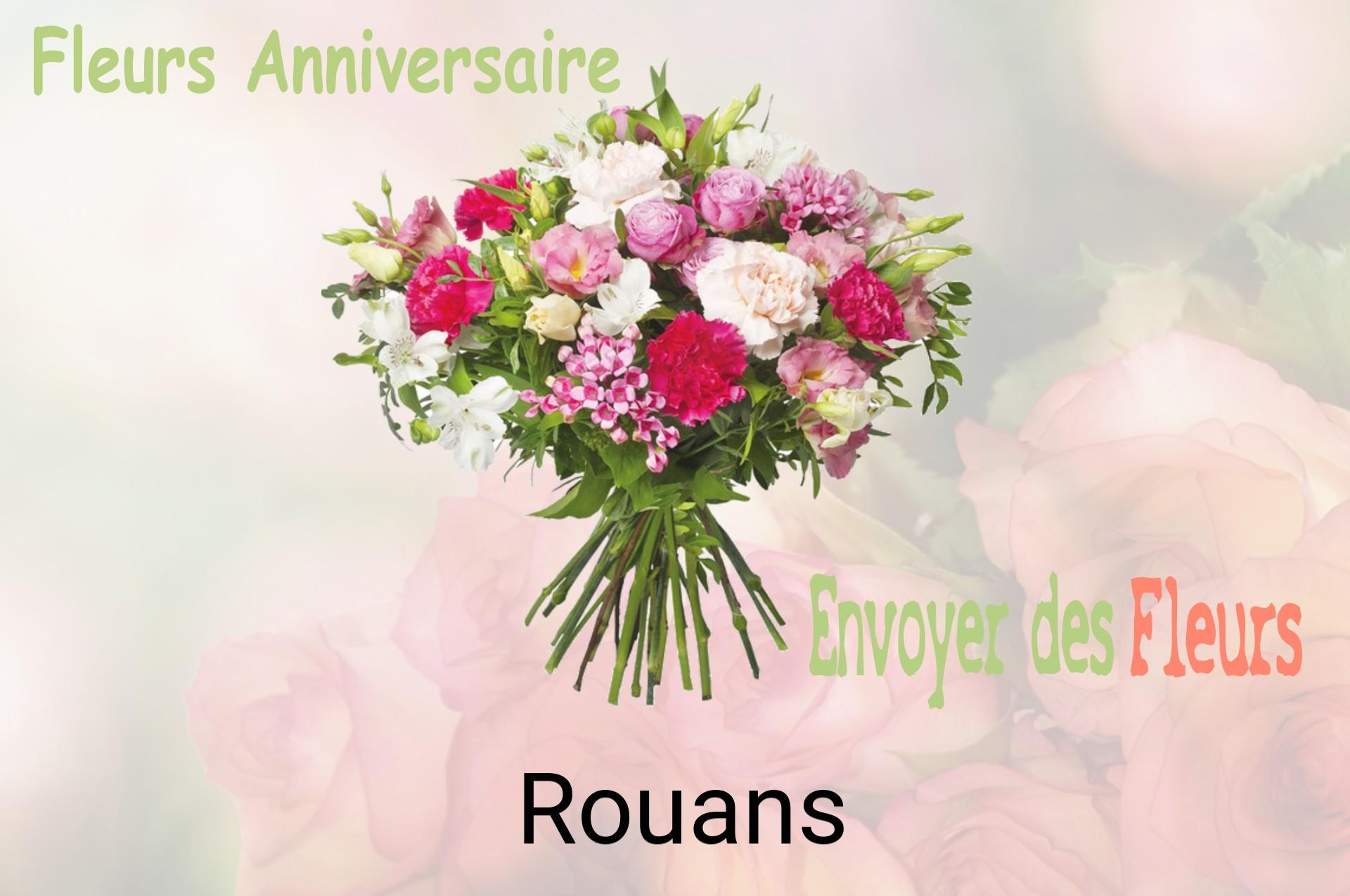 Bouquet de fleurs d’anniversaire livré à Rouans