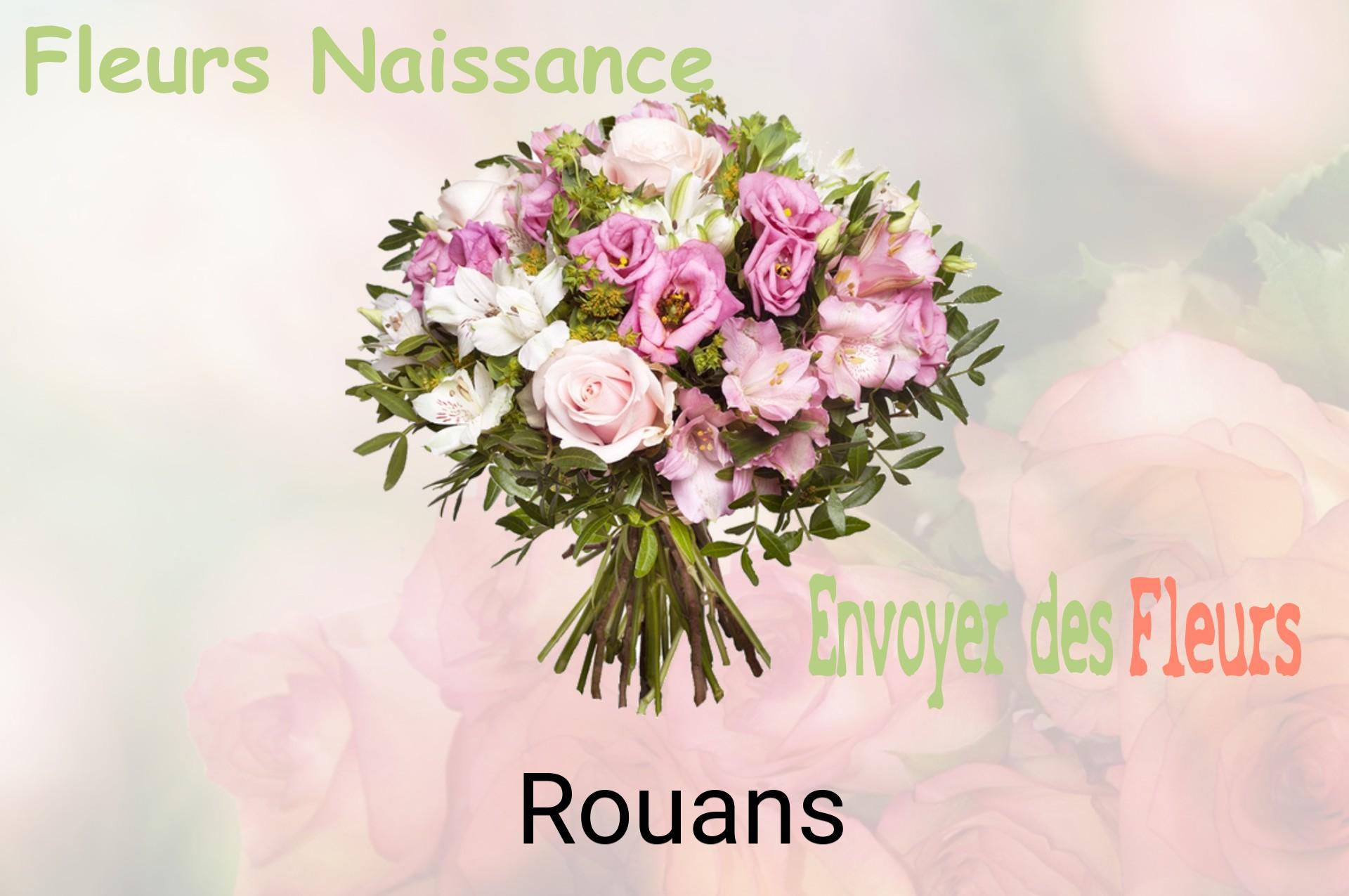 Bouquet de fleurs de naissance livré à Rouans